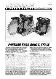 Partner K950 Chain Saw Manualzz