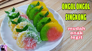 Resep ongol ongol singkong dan agar agar yang enak resep mawar pelangi. Ongol Ongol Singkong Agar Agar Ongol Ongol Enak Dan Gurih Youtube