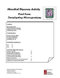 Microorganisms Lesson Plans Worksheets Lesson Planet
