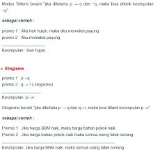 Maybe you would like to learn more about one of these? Materi Logika Matematika Rumus Dan Contoh Soal