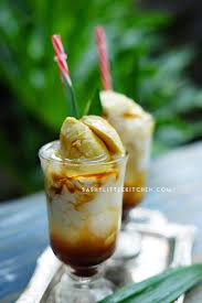 Lengkapnya, berikut cara membuat es teler, untuk 6 orang. Es Kelapa Muda Durian Gula Merah Bali Food Blogger Resep Dan Review By Sashy Little Kitchen