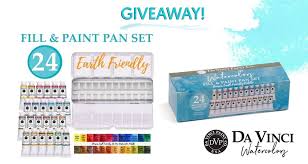 Da Vinci Watercolors Grand Prize Giveaway Prize Giveaway Advertising And Promotion Paint Set