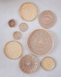 No 11 Basket Wall Hanging Set Of 9 Basket Wall Decor Baskets On Wall Kitchen Wall Decor