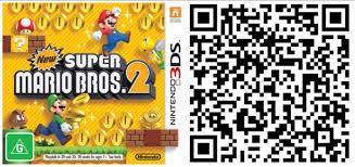 3ds full game qr codes. New Super Mario Bros 2 Cia Qr Code For Use With Fbi Roms