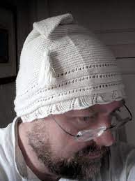 The sleeves on dpn proved more challenging as i haven't used this method in over 30 years but youtube tutorials and perseverance paid off and i mastered them. Richard In A Hat Nightcap