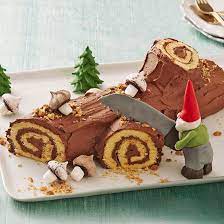 Chocolate Yule Log Recipe Christmas Food Desserts Christmas Baking Christmas Desserts