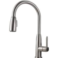 apex single handle kitchen faucet, pull