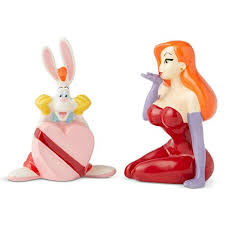 With bob hoskins, christopher lloyd, joanna cassidy, charles fleischer. Who Framed Roger Rabbit Jessica Rabbit And Roger Rabbit Salt And Pepper Shaker Set From Roger Rabbit Accuweather Shop