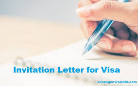 · a copy of my visa; Invitation Letter For Schengen Visa Letter Of Invitation For Visa Application