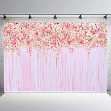 Located in the tropical region of southeast the traditional wedding day ends with a restaurant meal or dinner at the bride's house, with a live band and elaborate decorations and favors. Rose Flower Wall Photography Backdrop Wedding Decorations Background Engagement Valentine Prop Sale Banggood Com