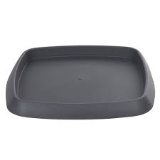 Soucoupe Carree Pour Pot Chorus 24 2 L Anthracite Pot Jardiniere Et Bac A Fleur Decoration De Jardin Jardin Et Plein Air Gifi