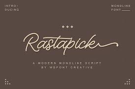 This font uploaded 28 march 2013. Rastapick 243170 Script Font Bundles Script Script Logo Wedding Fonts
