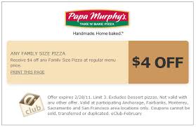 Promo Code Papa Murphys Pizza Poolcenter Com Promo Code