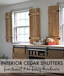 Check spelling or type a new query. Diy Interior Cedar Shutters Pretty Handy Girl