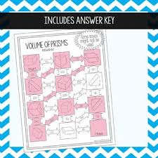 As every educator knows, such discussions only set a stage. Volume Of Prisms Maze Volume Of Prisms Maze Worksheet Circle Worksheet