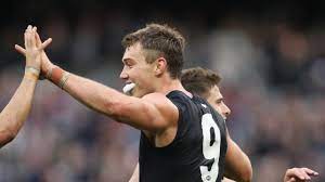 Analysis cripps sustained a knock to his knee during sunday's match versus collingwood but pulled up well and will avoid missing any additional action. Afl News 2019 Carlton V Adelaide Round 19 2019 Blues Win By 29 Points Patrick Cripps Masterclass Herald Sun