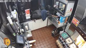 Armed Robber Tries To Swipe Cash From A Mcdonald S Drive Thru But Can T Open The Register Daily Mail Online