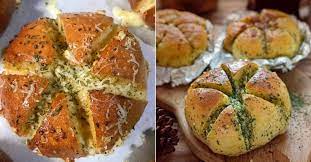 Make Halal Korean Cream Cheese Garlic Bread With This Easy Recipe Garlic Cheese Bread Korean Cream Recipes