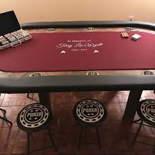 Diy 8 Premium Custom Racetrack Poker Table Building Kit Etsy In 2020 Poker Table Custom Poker Tables Poker