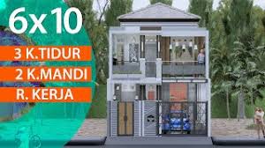 Nah, jika kamu tertarik membangun rumah minimalis 2 lantai, lebih dulu tentukan gambar denah rumah minimalis 2 lantai yang tepat, baik sesuai kebutuhan dan juga gaya minimalis itu sendiri. Desain Rumah Minimalis 6 10 2 Lantai Cute766