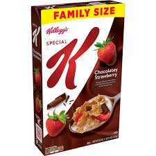 Kellogg S Special K Breakfast Cereal Chocolatey Strawberry Family Size Made With Real Strawberries 18 5oz Walmart Com Walmart Com