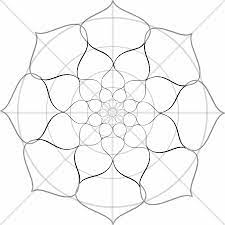 My 8 Petal Lotus Template Feel Free To Use Blessings L Mosaic Patterns Pattern Coloring Pages Free Mosaic Patterns