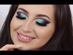 How To Apply Sexy Jamric Smokey Sky Blue Eye Makeup Youtube