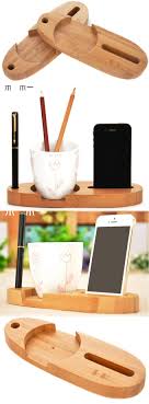 Here's our quick set up tutorial to use our monthly desktop organizers! Multipurpose Wooden Office Desk Organizer Cup Slots Iphone Smart Phone Stand Holder Pen Pencils Holder Business Card Stand Desk Organization Wooden Office Desk
