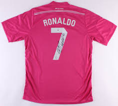 You can say that you want. Cristiano Ronaldo Signed Breast Cancer Awareness Real Madrid Jersey Psa Hologram