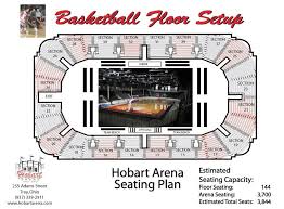 Seating Hobart Arena Troy Ohio