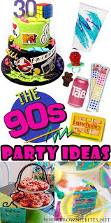 How To Throw A Nostalgic 90s Themed Party Brownie Bites Blog 90s Theme Party 90s Theme Party Decorations 90s Party Decorations
