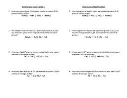 Practice Stoichiometry Mixed Calculations Short By Simplified Science