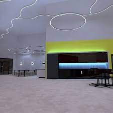 Lobby In My Kindergarden Lighting Design Project Dialux Dialuxevo Lightdesign Lighting Architecturelightingdesign Archit Ceiling Lights Home Decor Decor
