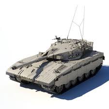 Merkava Battle Tank Mk1b 3d Model Battle Tank 3d Model Tank