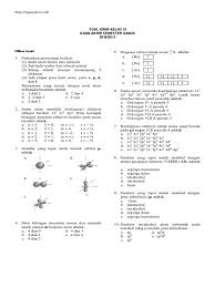 Check spelling or type a new query. Soal Uas Kimia Kelas Xi Semester 1