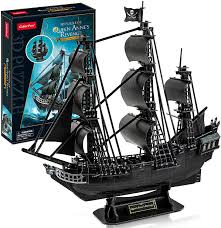 Whether the skill level is as a beginner or something more advanced, they're an ideal way to pass the time when you have nothing else to do like waiting in an airport, sitting in your car or as a means to. Buy Cubicfun 3d Puzzles For Adults Black Pirate Ship Model Kit Third Generation Upgrade Queen Anne S Revenge Sailboat Building Kits Family Puzzle Watercraft Desk Decor Gifts For Women Men 180 Pieces Online