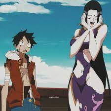 Silvers rayleigh became very good friends with boa hancock and her sisters. One Piece Boa Hancock Luffy Anime Luffy And Hancock One Piece World