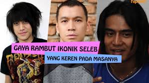 Gaya rambut pendek pria model pompadour ini sangat cocok buat kamu yang memiliki bentuk wajah oval. 11 Gaya Rambut Seleb Yang Ikonik Banget Pada Zamannya Kamu Pernah Niru Yang Mana Nih