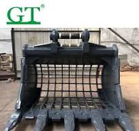 China Factory Wholesale 1 Ton-3.5 Ton Excavator Attachment Ripper Municipal Orchard Bagger Rake Teeth Bucket for Digger Parts