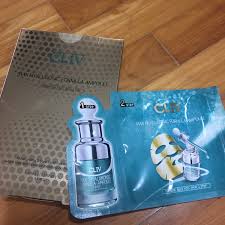Concentrated moisture ampoule with stem cells for dry, sensitive skin. Review Cliv Max Hyaluronic Supreme Gold Foil Mask Mummy Rei Lobang Queen Food Lover Face Mask Reviewer