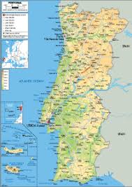Portugal map by googlemaps engine: Maps Of Portugal Worldometer
