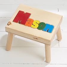 Amazon com personalized puzzle step stool for kids. Personalized Puzzle Stools For Toddlers Cheap Online