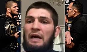 Khabib Nurmagomedov Eyes August Date For Highly Anticipated Ufc Fight With Tony Ferguson Daily Mail Online