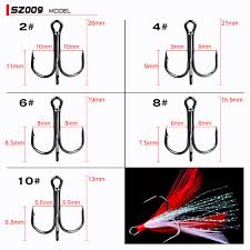 mustad treble hook size chart 5 different types of fishing