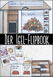 Der Igel Flipbook Unterrichtsmaterial Im Fach Sachunterricht Grundschule Unterrichtsmaterial Kunstunterricht