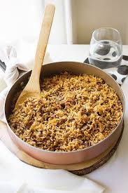 Mujadara Lebanese Side Dish Turned Into A Meal In My House Easy To Convert To Vegan Delight By Using Vegetable Stock Recipes Lentils And Rice Mujadara Recipe