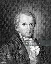 Antique Portrait Of William Cumberland Cruikshank Stock Illustration