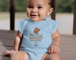 Bigfoot Bodysuit for Baby, Sasquatch Outfit for Kids, Baby Shower Gift for  Boy, Present for Newborn, Christmas Gift for Baby, PNW Baby T