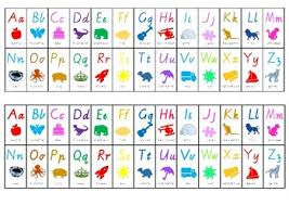 alphabet desk chart vicmod cursive