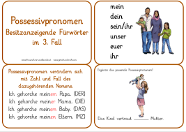 Maybe you would like to learn more about one of these? Possessivpronomen 3 Fall Fraumohrsrasselbandes Webseite